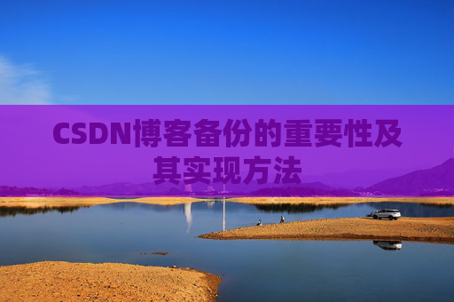 CSDN博客备份的重要性及其实现方法