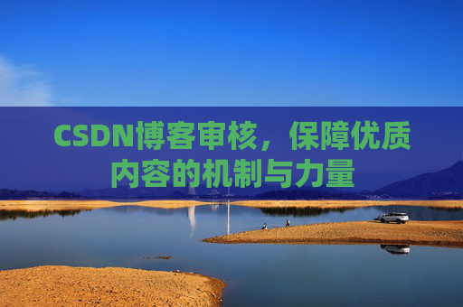 CSDN博客审核，保障优质内容的机制与力量